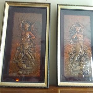 Set of Vintage Venus Wall Art